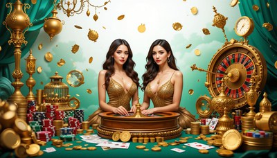 Imagem promocional da plataforma oficial do cassino